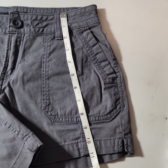 Prana Women's Gray Cargo Shorts - Picture 6 of 8